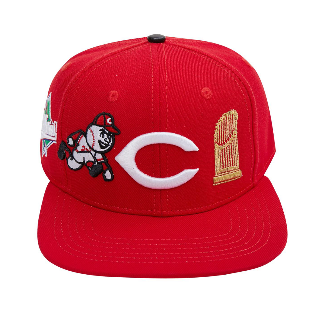 Cincinnati Reds City Double Front Logo Snapback Hat