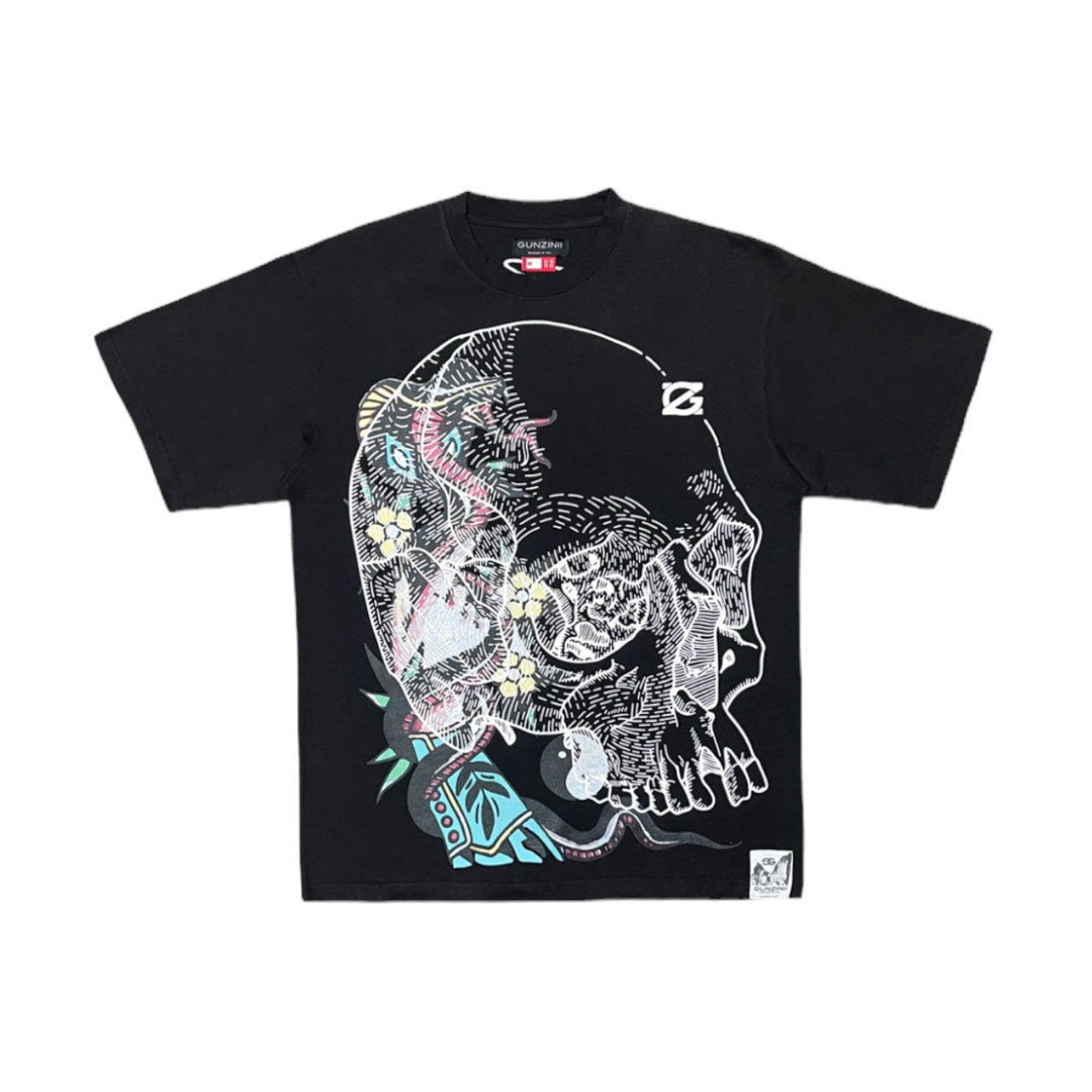 Skull and bones tee (black) – Today's Man Shop