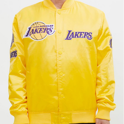 Los Angeles Lakers Satin Jacket M