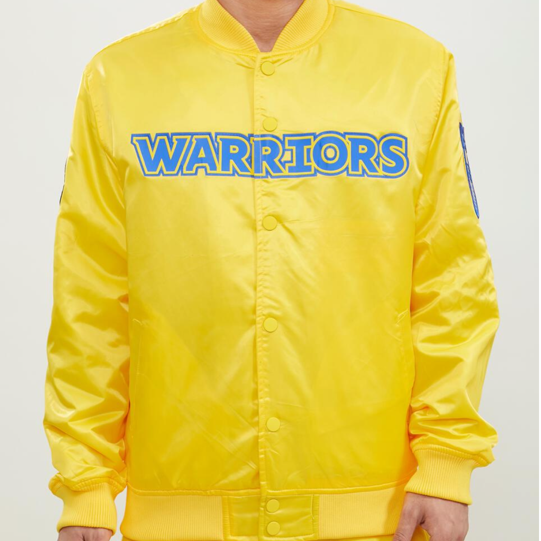 Pro Standard Golden State Warriors Satin Jacket