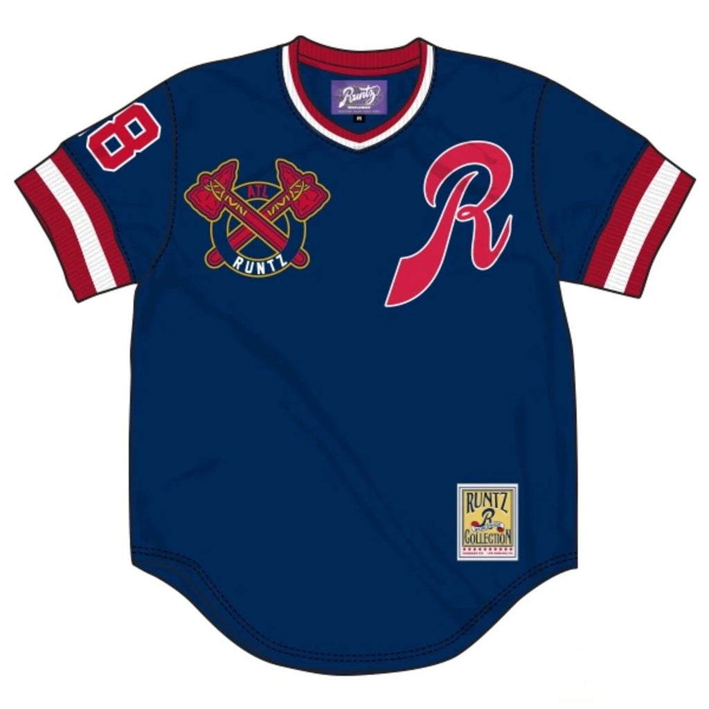 Runtz Inspired Away New York Yankees NY Runtz Grey/Navy Jersey S